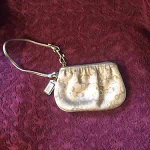 Coach small wristlet